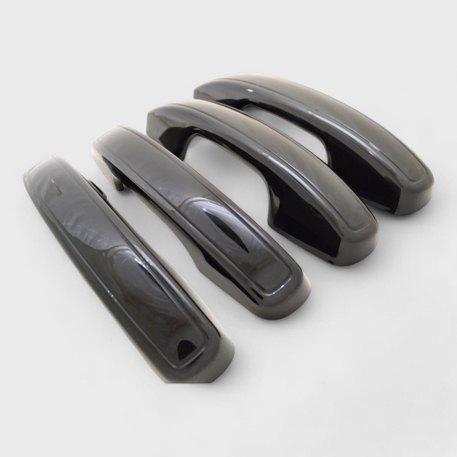 2018-2025 Ford Expedition / Lincoln Navigator Door Handle Cover Gloss Black 4Pcs ABS Plastic