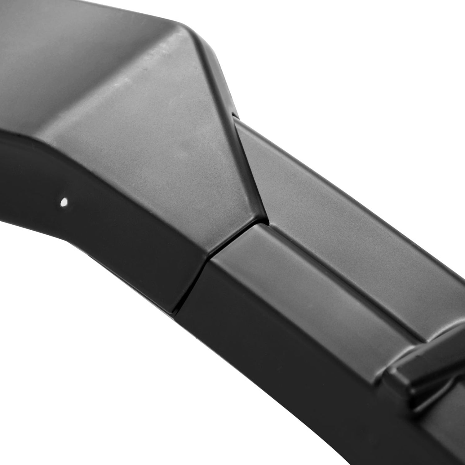 2016-2020 Tesla Model S Matte Black 3Pcs Front Bumper Lip Splitter Kit