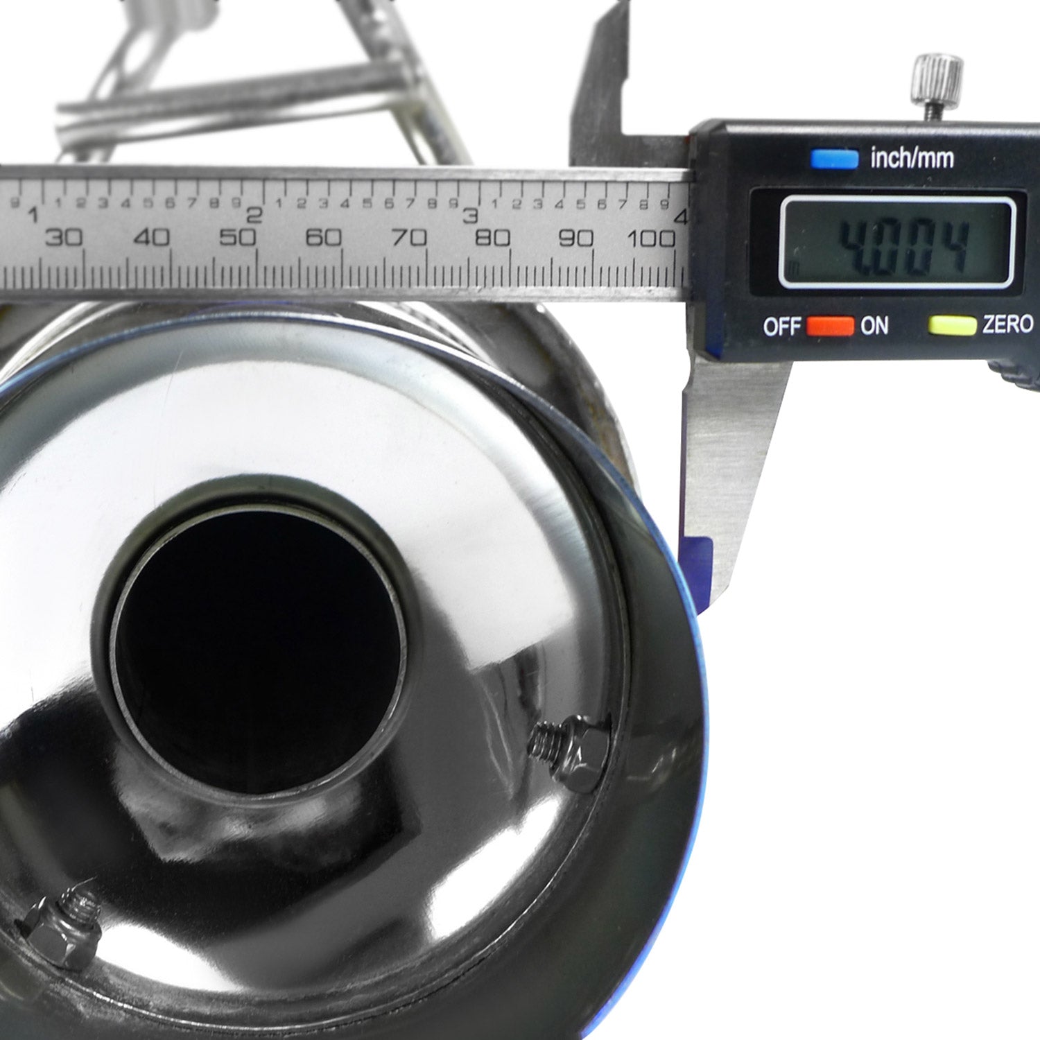 2008-2015 Mitsubishi Lancer EVO X/EVO Steel Dual Catback Exhaust Burnt Tips