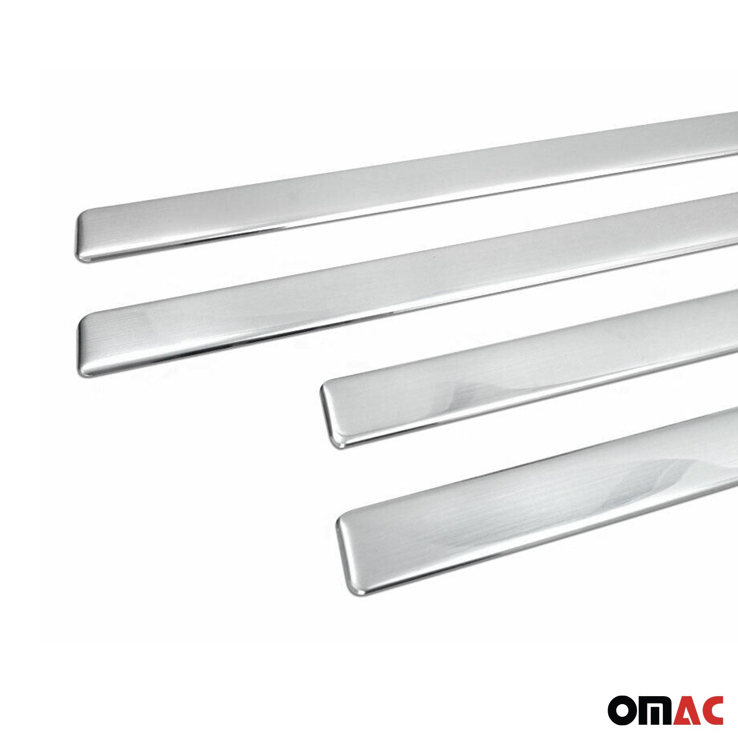 2002-2007 Alfa Romeo 147 Door Sill Scuff Plate Scratch Protector Stainless Steel 4x