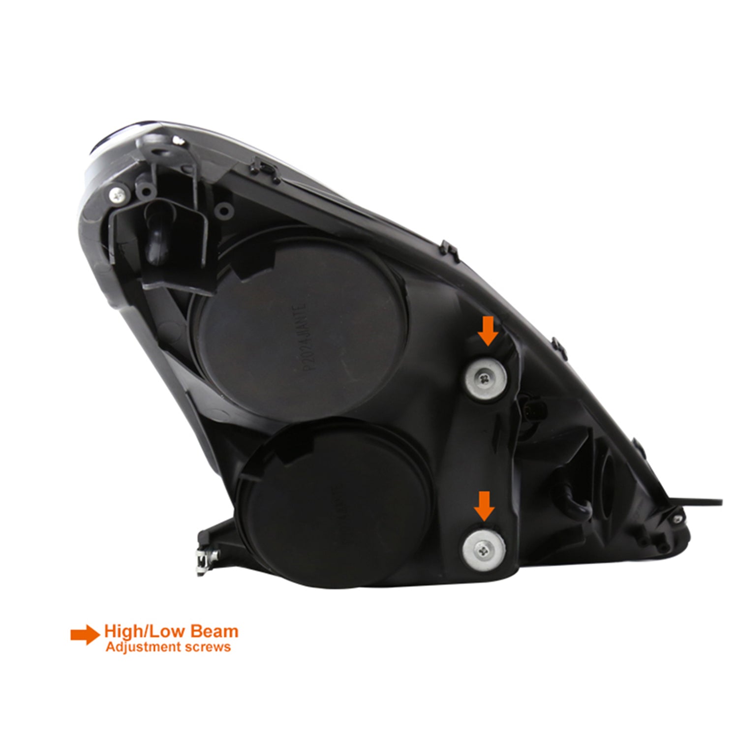 2000-2005 Toyota Celica Projector Headlights SMD LED Light Strip Matt Black