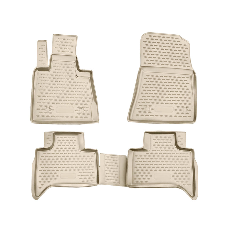 2000-2006 BMW X5 E53 Floor Mats Liners Full Set All Weather Beige