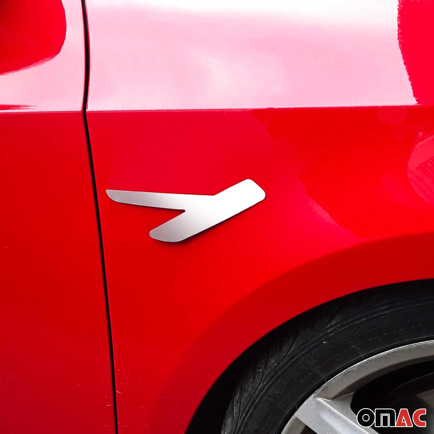 2015-2022 RAM ProMaster City Side Door Molding Trim Skirt Garnish Stainless Steel 2Pcs
