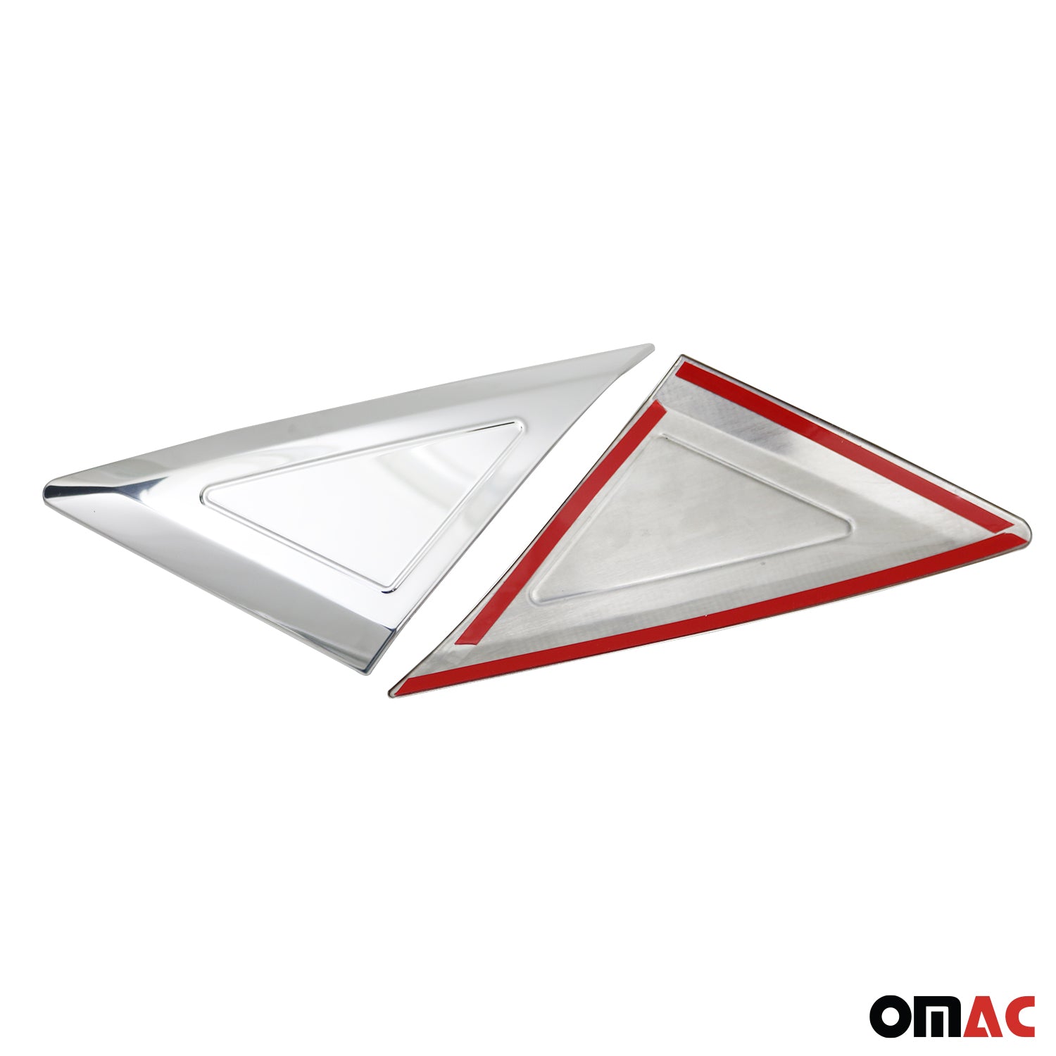 Window Molding Trim Triangle for Mercedes Sprinter W906 2006-18 Steel Chrome 2x