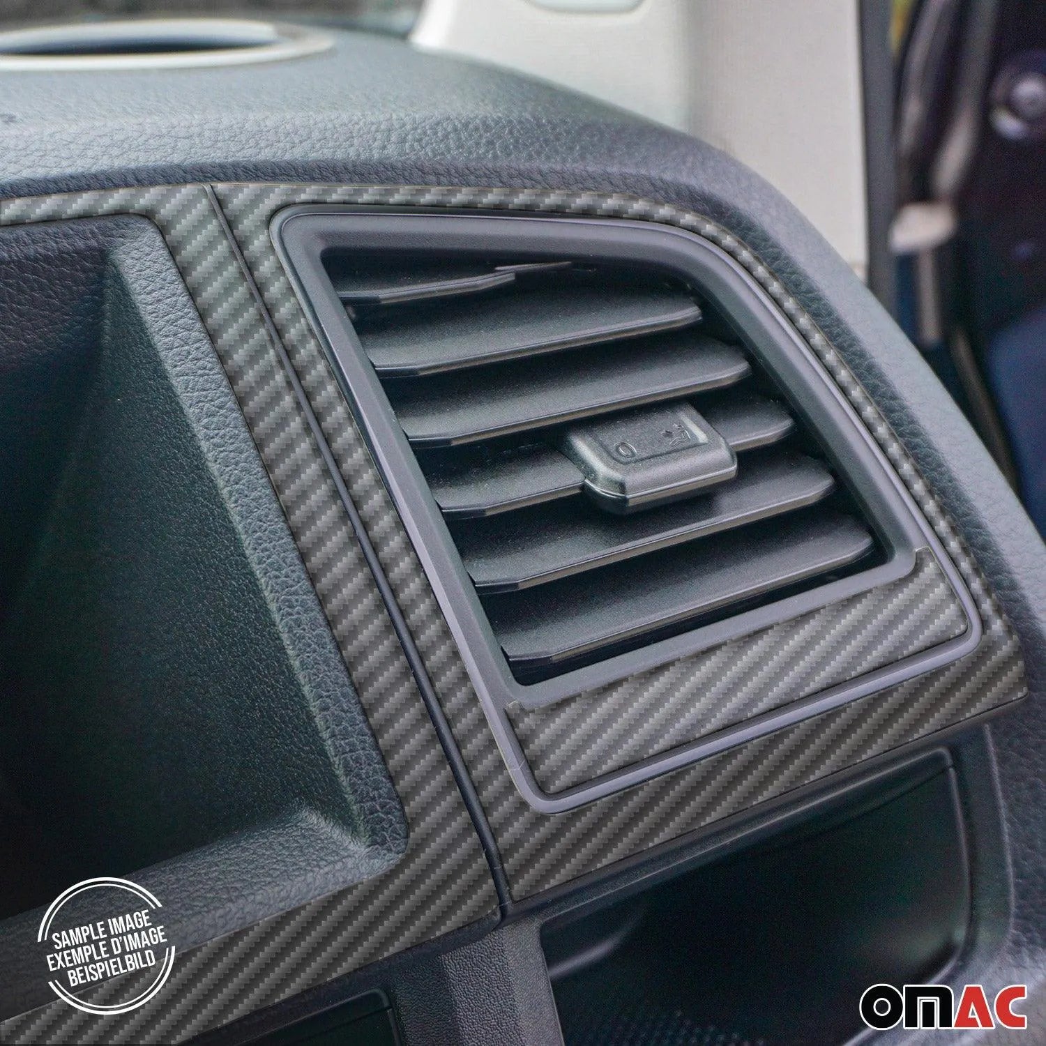 2000-2005 VW Jetta A4 Carbon Look Dashboard Console Trim Kit 25 Pcs