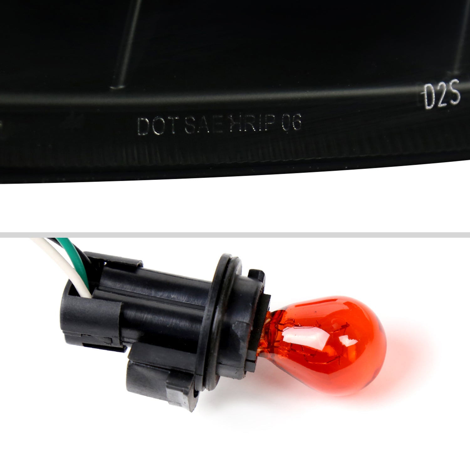 2006-2009 Nissan 350Z SMD LED Light Strip Projector Headlights Black/Smoke