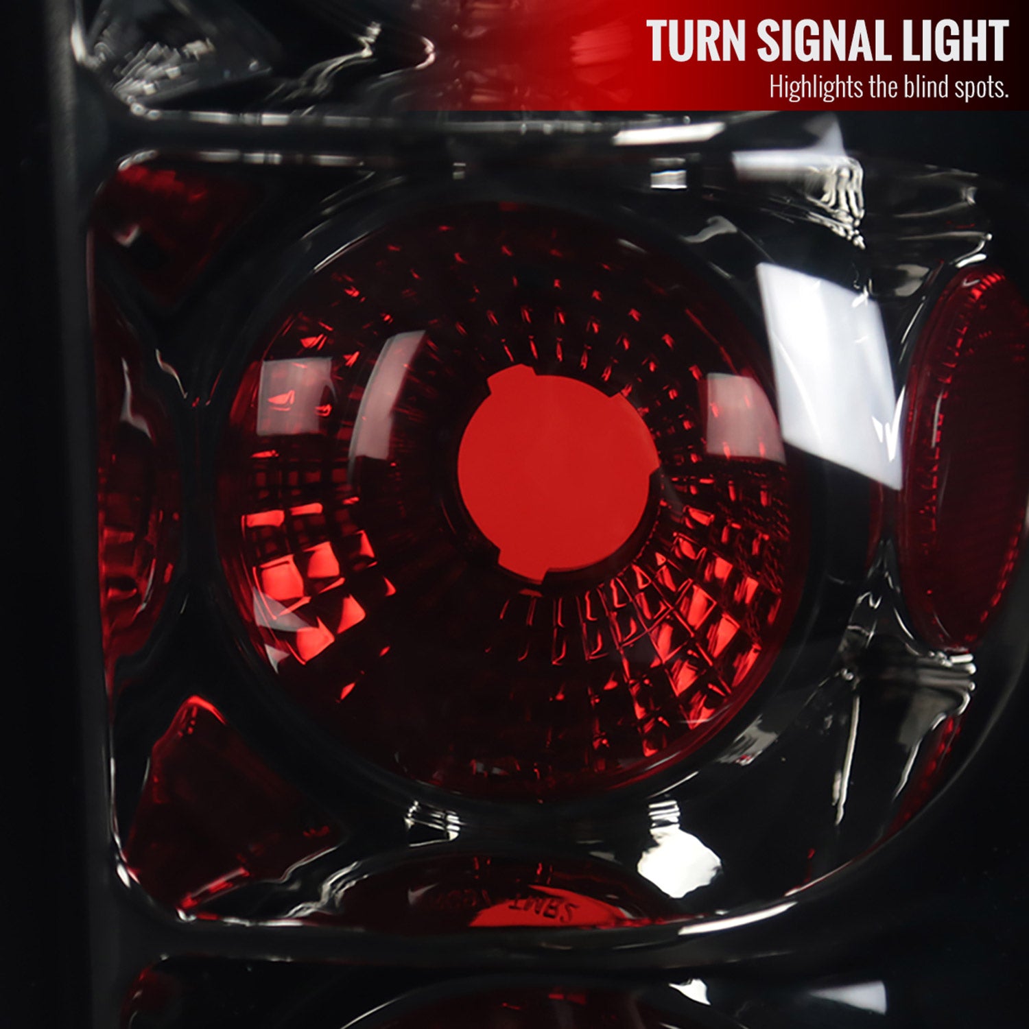 2003-2006 Chevrolet Silverado Tail Lights Chrome Housing/Smoke Lens