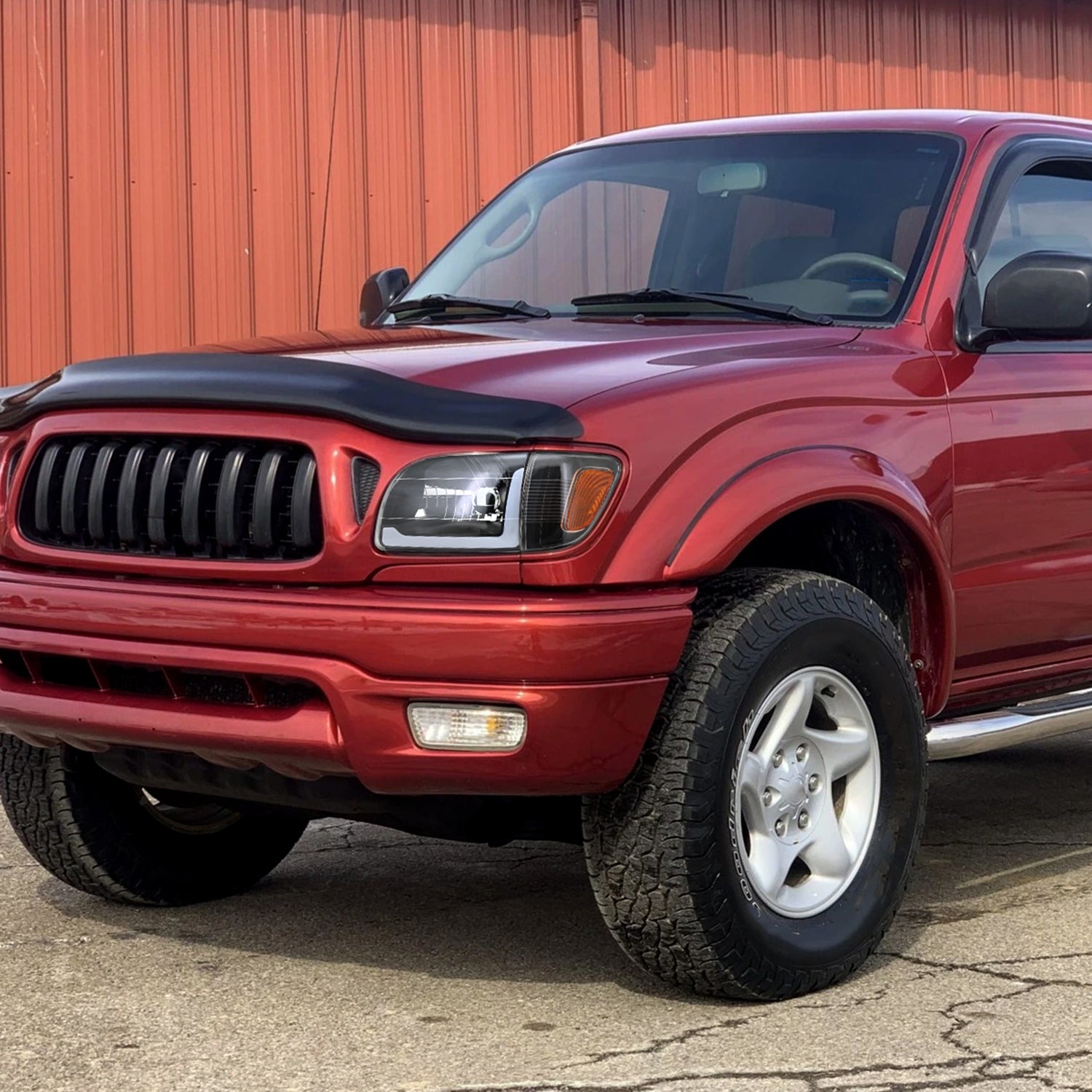 2001-2004 Toyota Tacoma LED Factory Headlights Corner Lamps&Amber Reflector