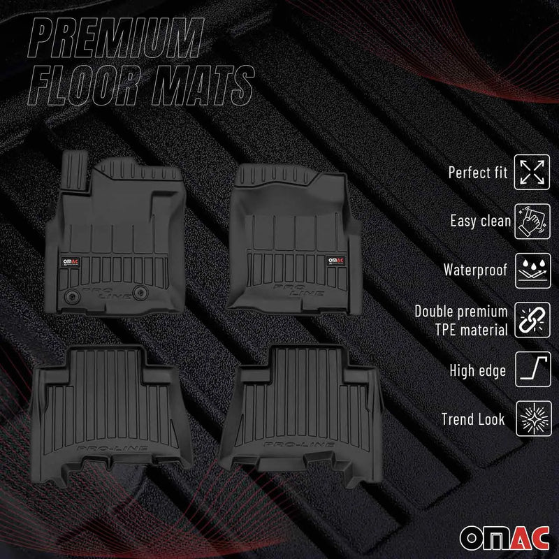 2010-2013 Lexus GX 460 Premium Floor Mats Liners Full Set All Weather Heavy Duty