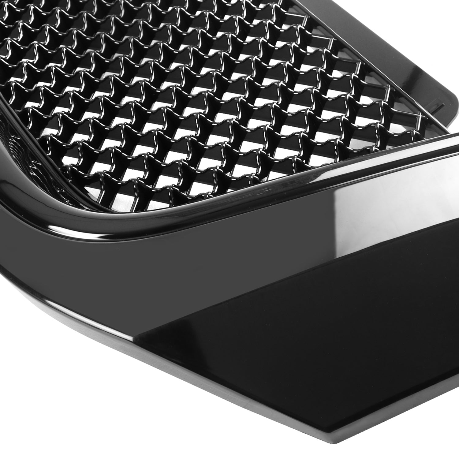 2002-2007 GMC Envoy Glossy Black ABS Mesh Grille