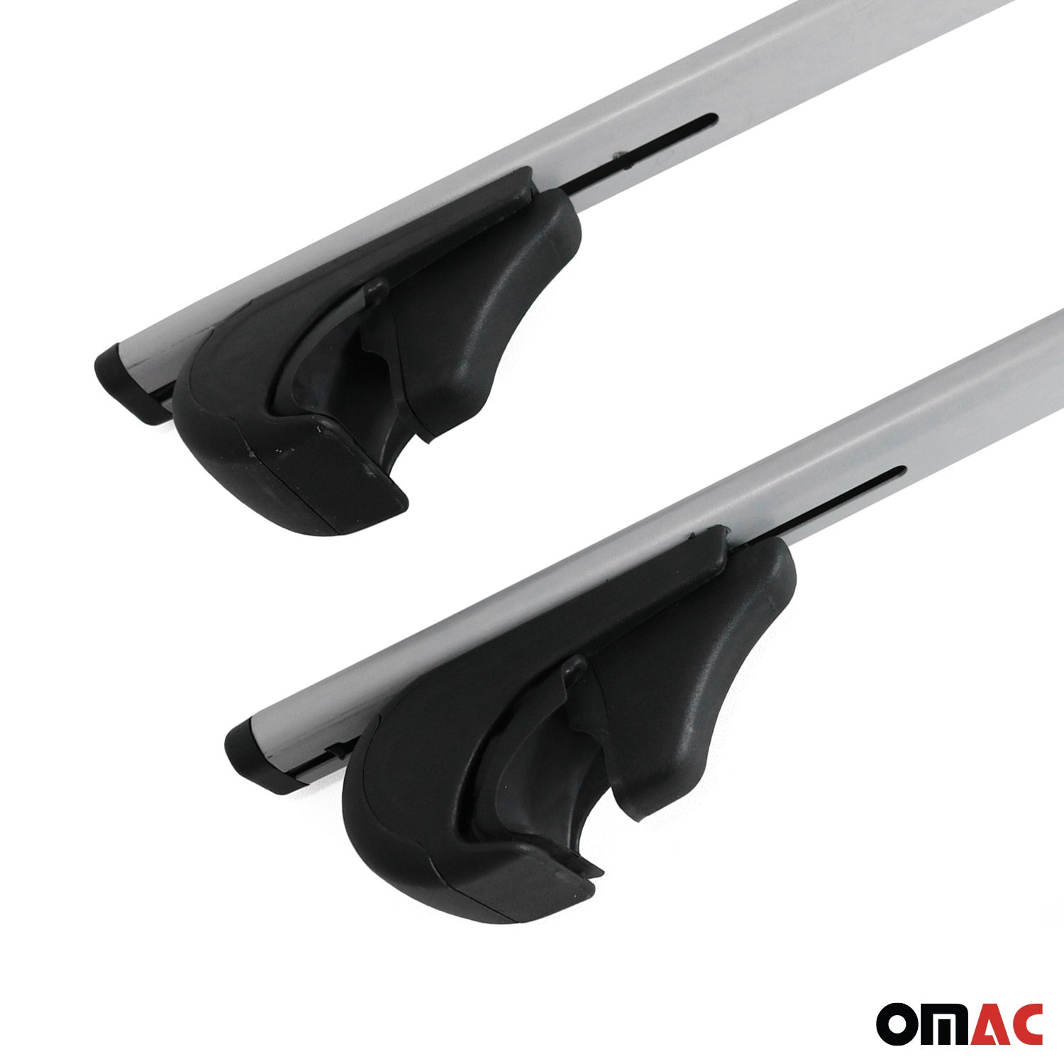 Roof Racks Cross Bars Luggage Carrier Durable for Kia Rondo 2007-2012 Gray 2Pcs