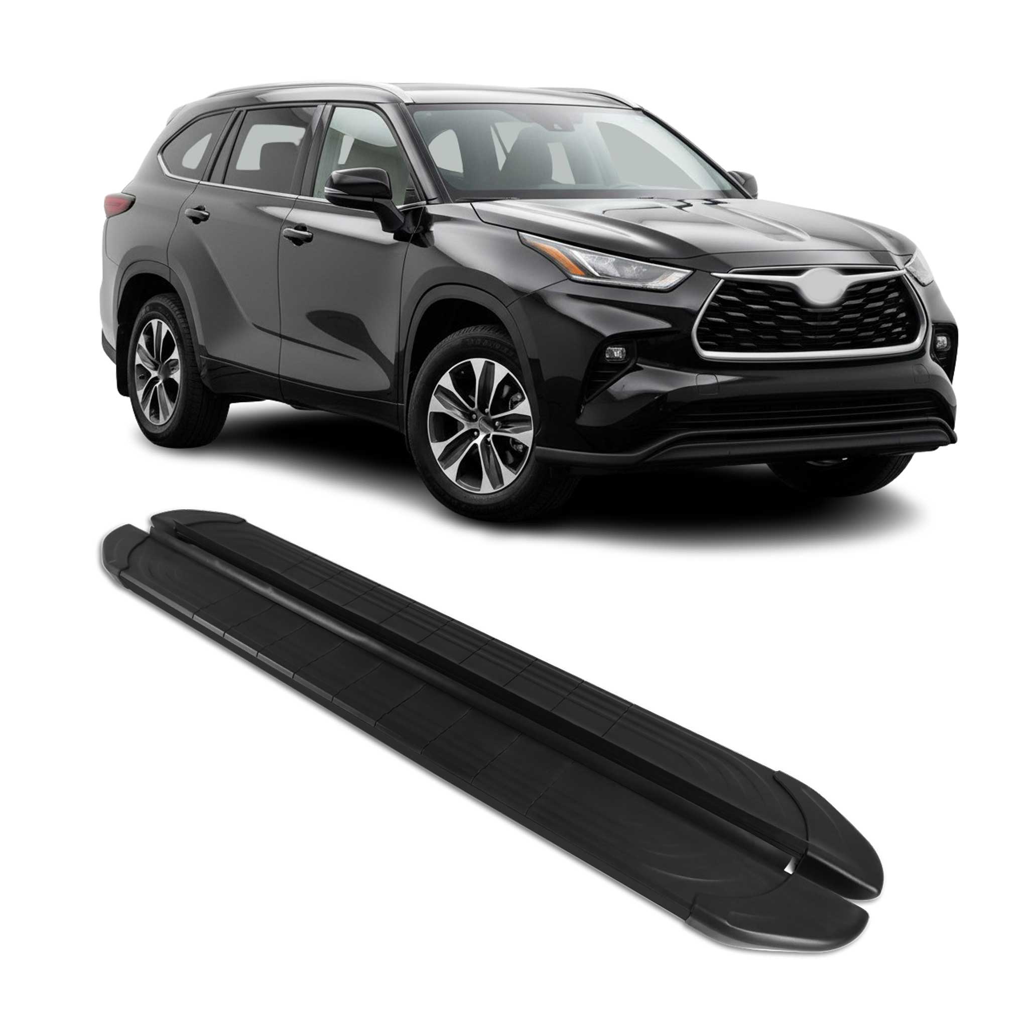 2020-2025 Toyota Highlander Nerf Bar Side Step Running Boards Alu 2x