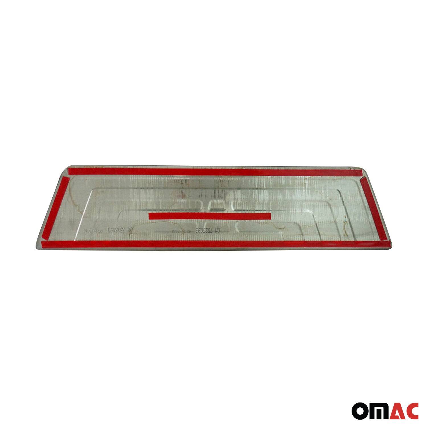 2010-2020 VW Amarok Rear Bumper Guard Stainless Steel Brushed