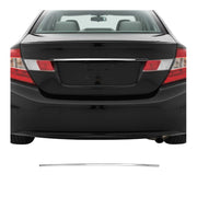 2012-2015 Honda Civic Rear Trunk Tailgate Door Handle Cover Silver 1Pc Stainless Steel