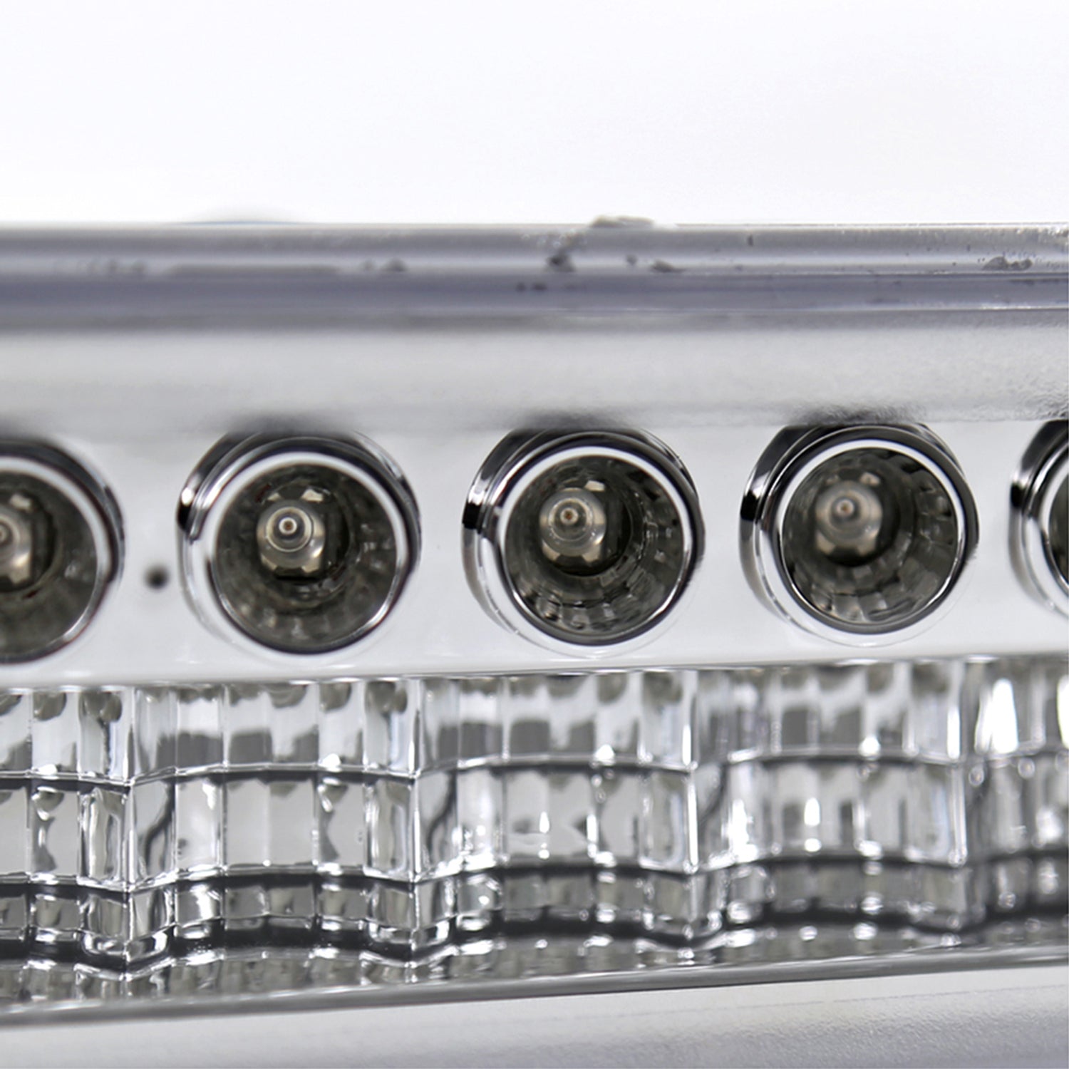 1998-2004 Chevy S10/ GMC Sonoma LED Bumper Lights Chrome Housing/Clear Lens