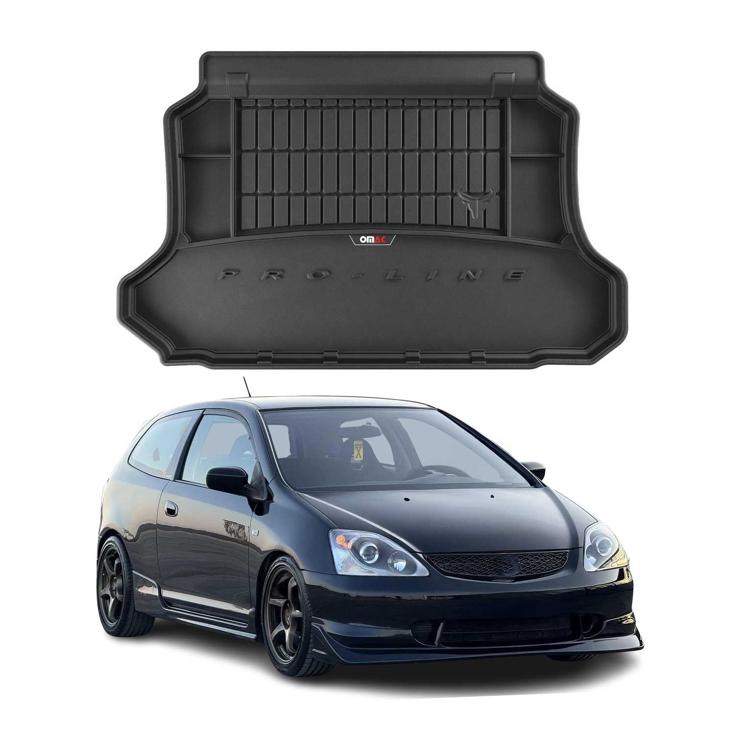 2001-2005 Honda Civic 5Door Hatchback Premium Cargo Liner Trunk Mat All Weather Heavy Duty