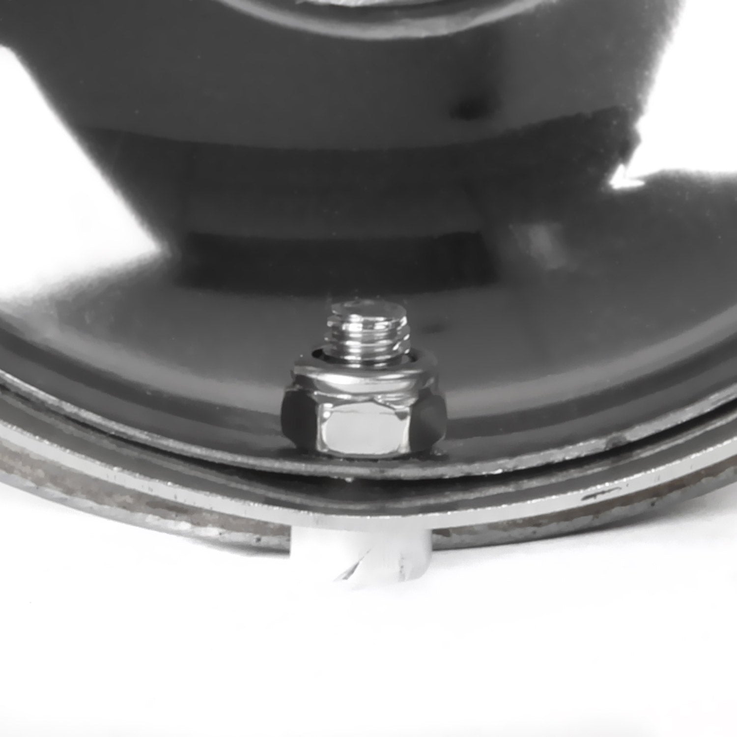 Universal 2.5" Inlet/4" Outlet S. Steel Muffler w/ Fireball Style Burnt Tip