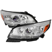 2013-2015 Chevy Malibu / Malibu Limited Projector Headlights Reflectors Chrome