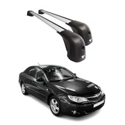 2007-2016 Subaru Impreza III IV Roof Racks Cross Bars Silver