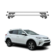 2013-2018 Toyota RAV4 Roof Rack Cross Bars Silver