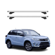 2015-2023 Suzuki Vitara / Escudo Ly Roof Rack Cross Bars Silver