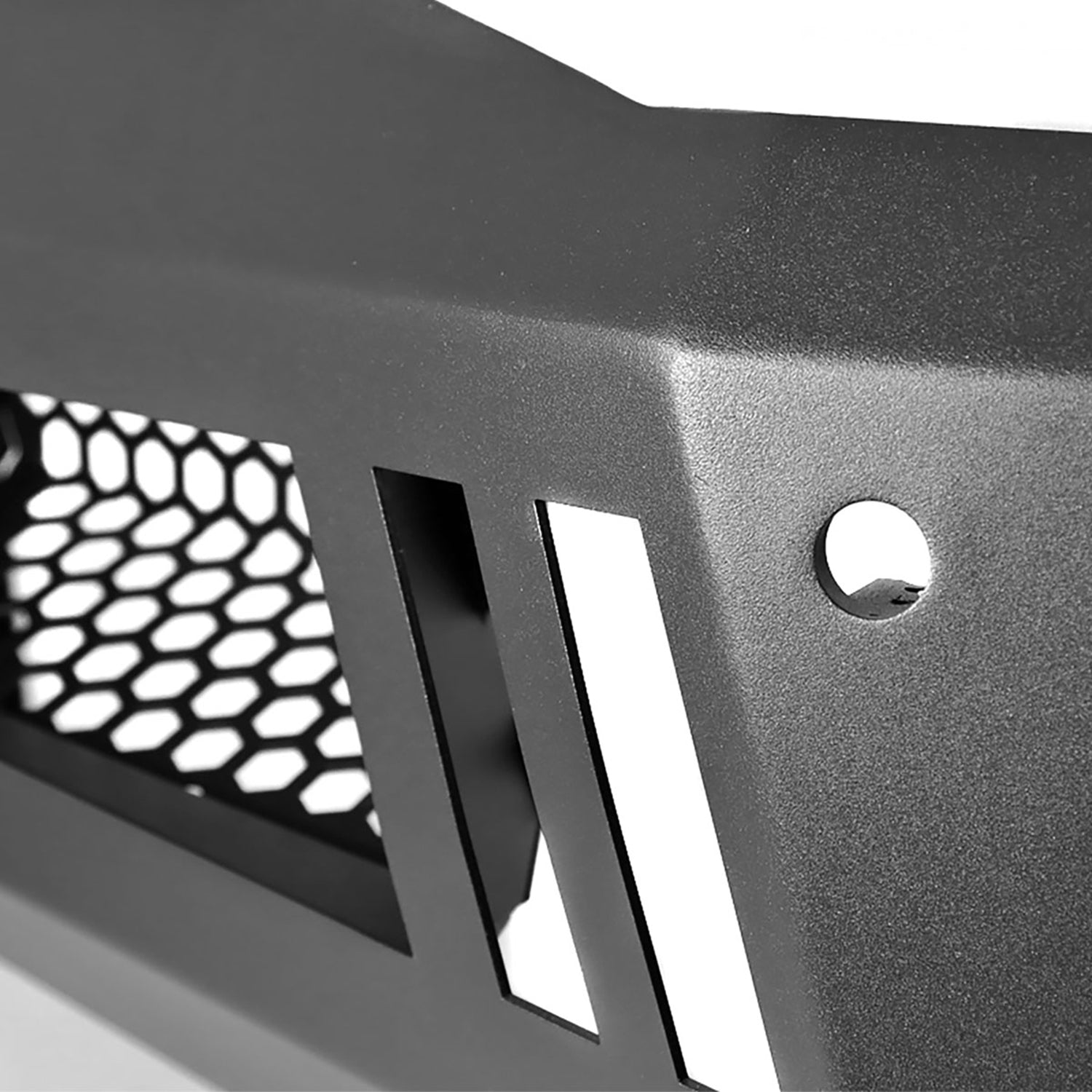 2015-2019 Chevy Silverado 2500/3500 Heavy Duty Front Bumper LED Light Ports