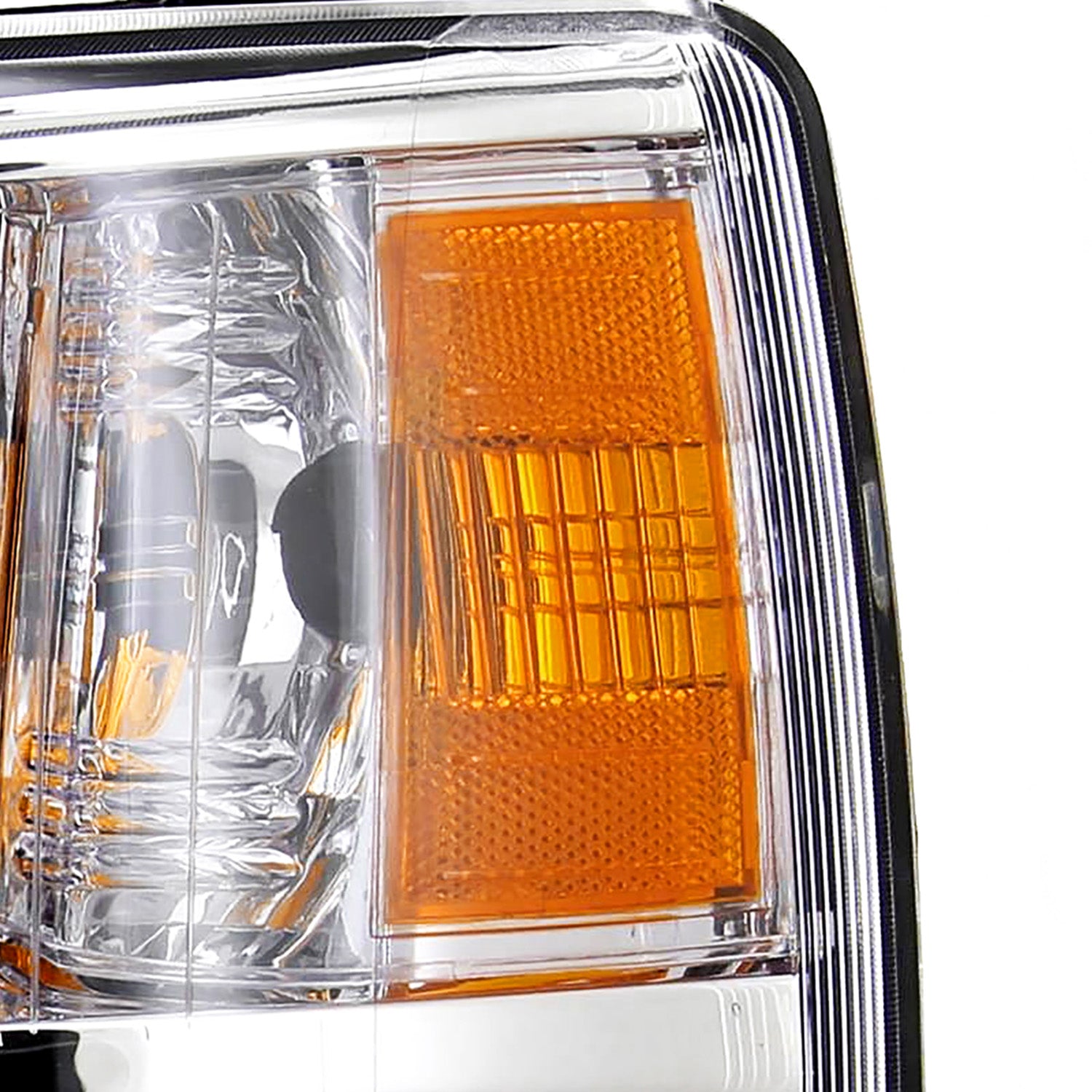 2007-2013 Chevy Silverado 1500/ 2500HD 3500HD Factory Headlights Chrome