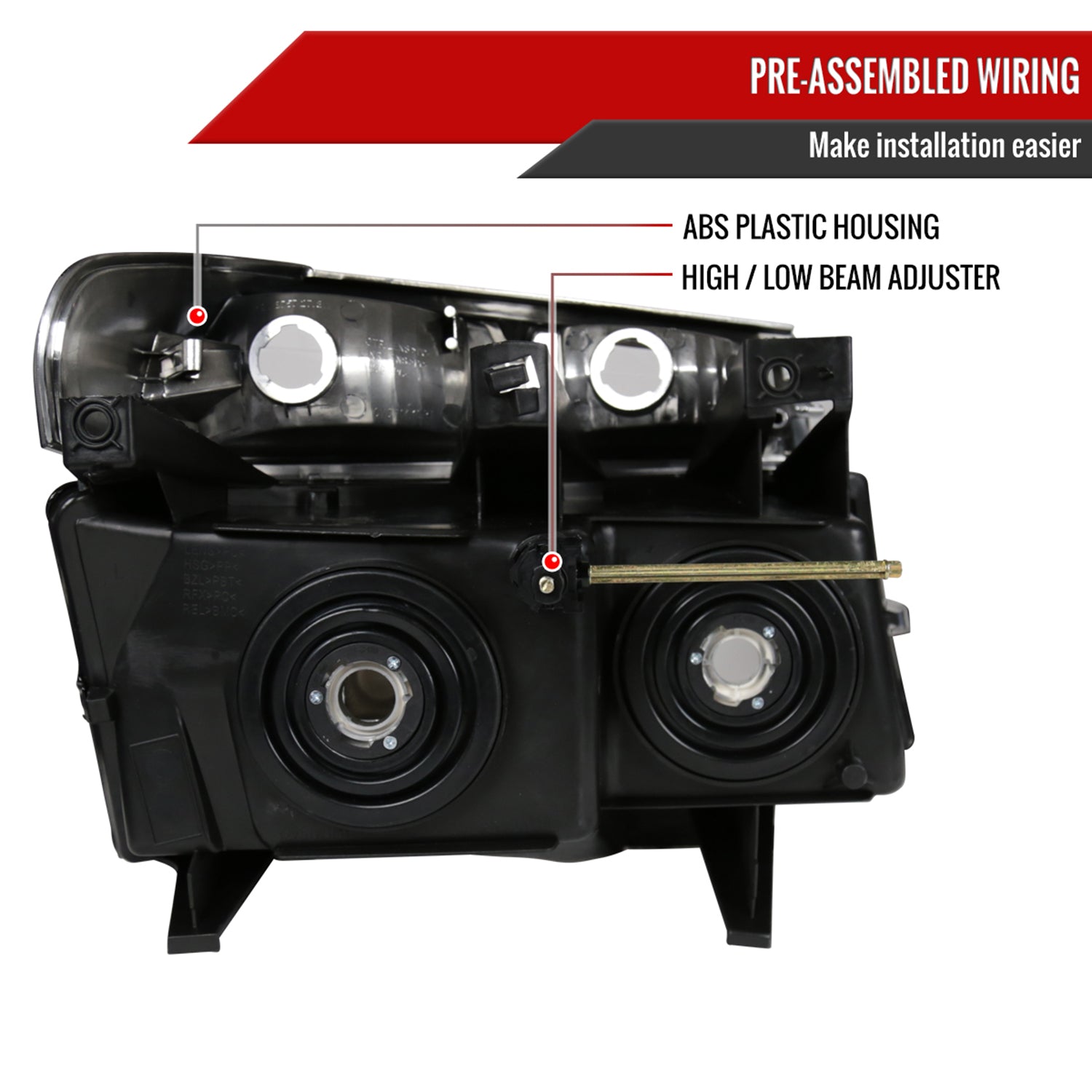 2004-2012 Chevy Colorado /Canyon Isuzu I-Series Headlights Chrome/Light Smoke