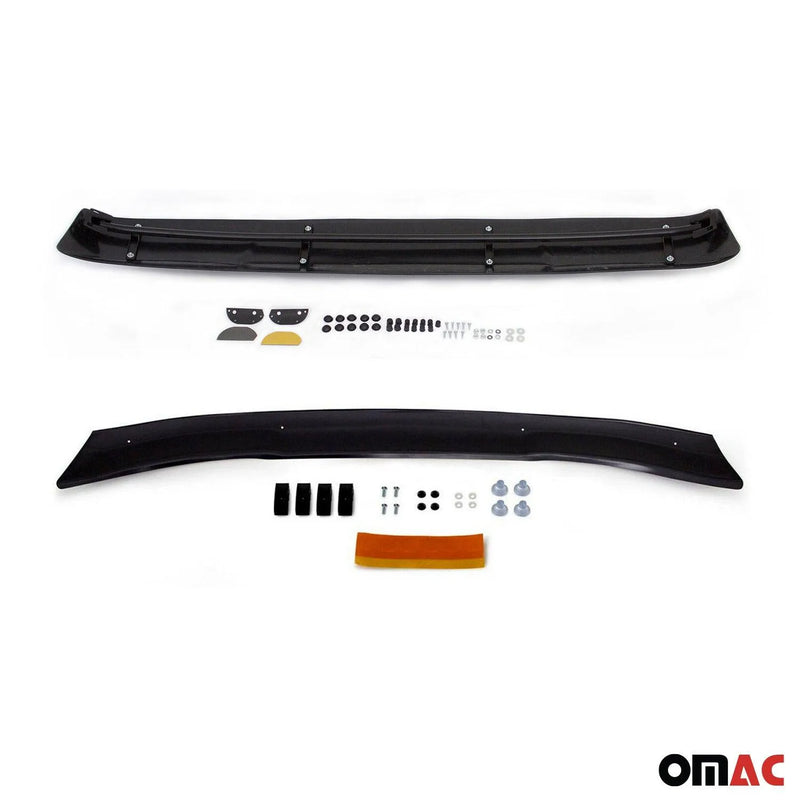 2014-2018 Mercedes Sprinter W906 Sun Visor Bug Shield Window Visor Deflector Kit 4Pcs Smoke