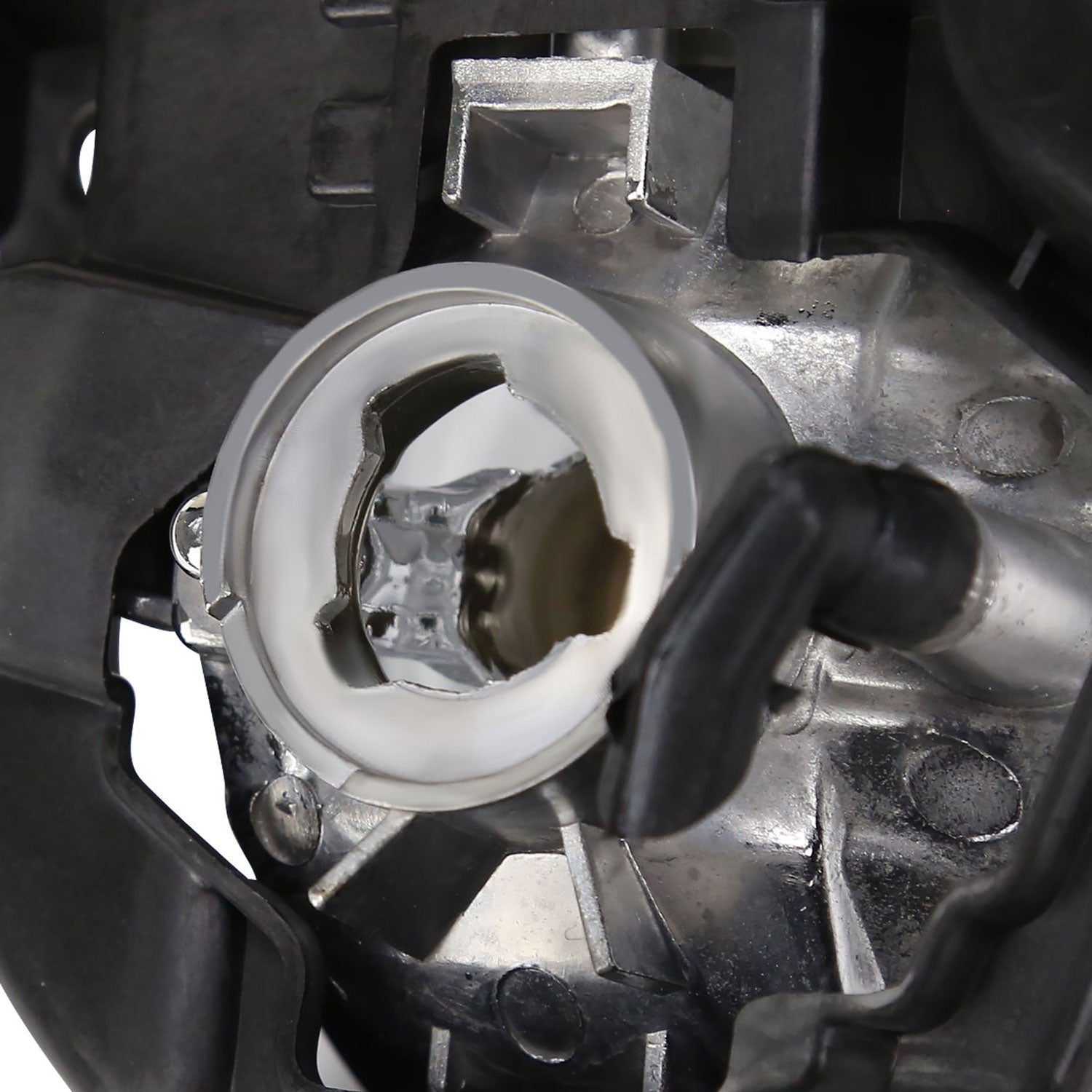 2013-2016 Mazda CX-5 H11 Fog Lights Kit w/Switch & Wiring Harness Chrome/Clear