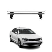 2011-2018 VW Jetta A6 Roof Rack Cross Bars Silver