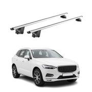Roof Rack Cross Bars for Volvo XC60 2.gen 2018-2026 Aluminium Grey 2 Pcs