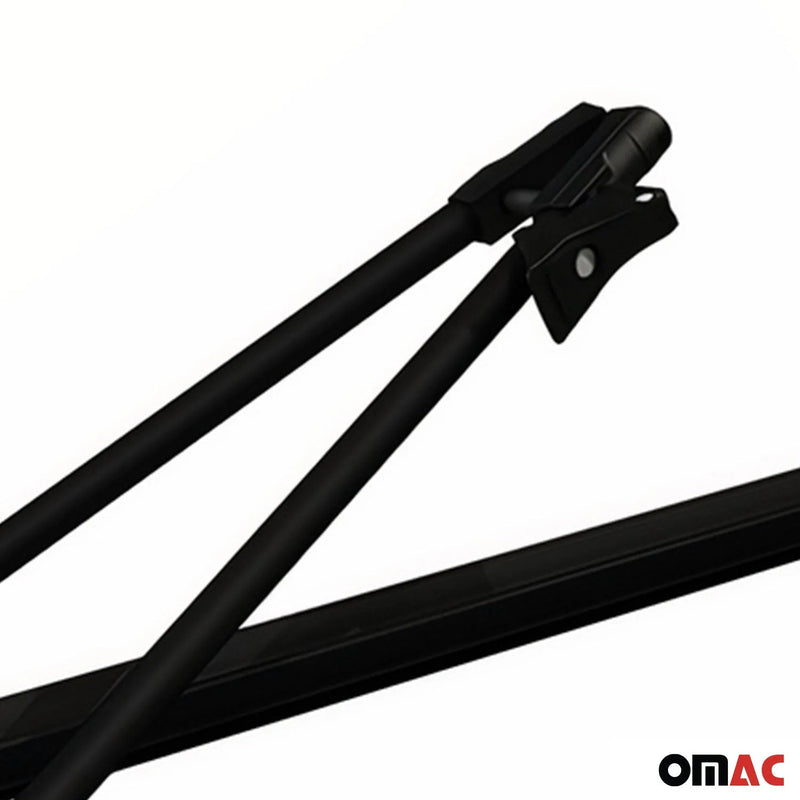 Pro Bike Carrier Roof Mount Black Alu Bicycle Rack Cycling Car Truck SUV