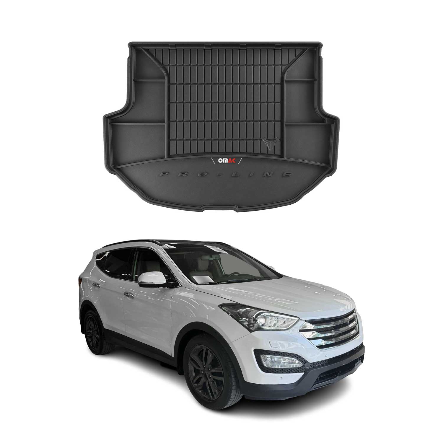 2013-2018 Hyundai Santa Fe Premium Cargo Liner Trunk Mat All Weather Heavy Duty