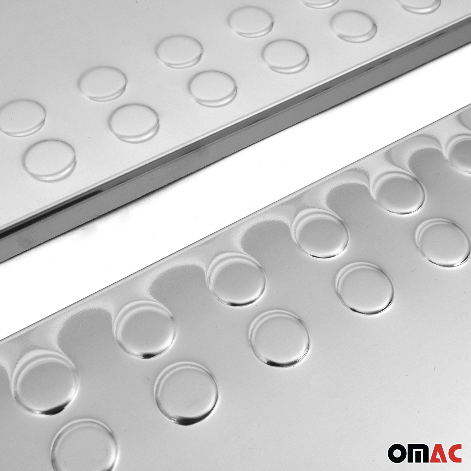 1993-2003 VW Eurovan Rear Bumper Guard + Door Sill Cover Chrome Set S.Steel