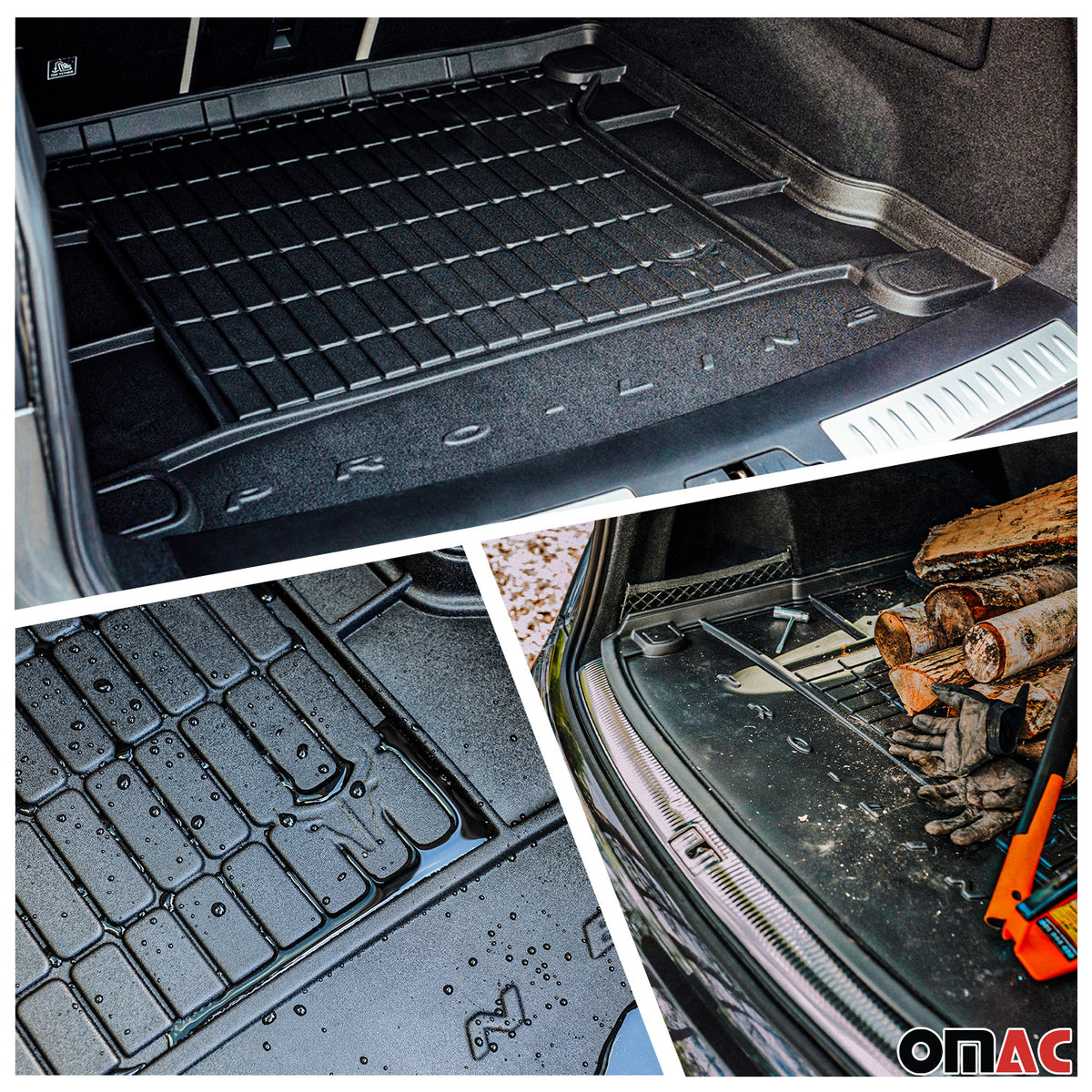 OMAC Floor Mats & Cargo Liners for Nissan Rogue 2014-2016 Pre-FL