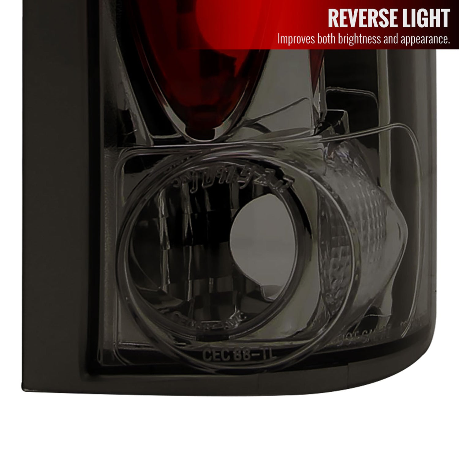 1988-2000 Chevy Silverado/Tahoe/Suburban/Sierra/Yukon Tail Lights Chrome/Smoke