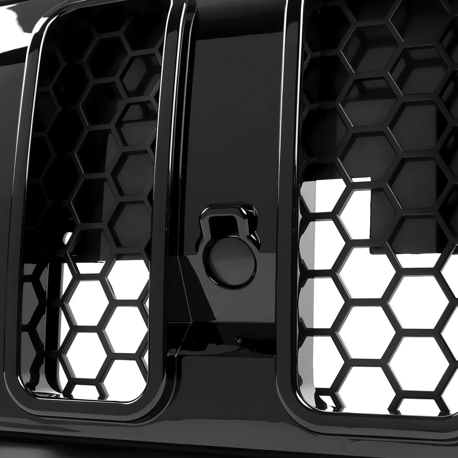 2021-2023 Ford Bronco Sport Glossy Black Mesh Hood Replacement Grille