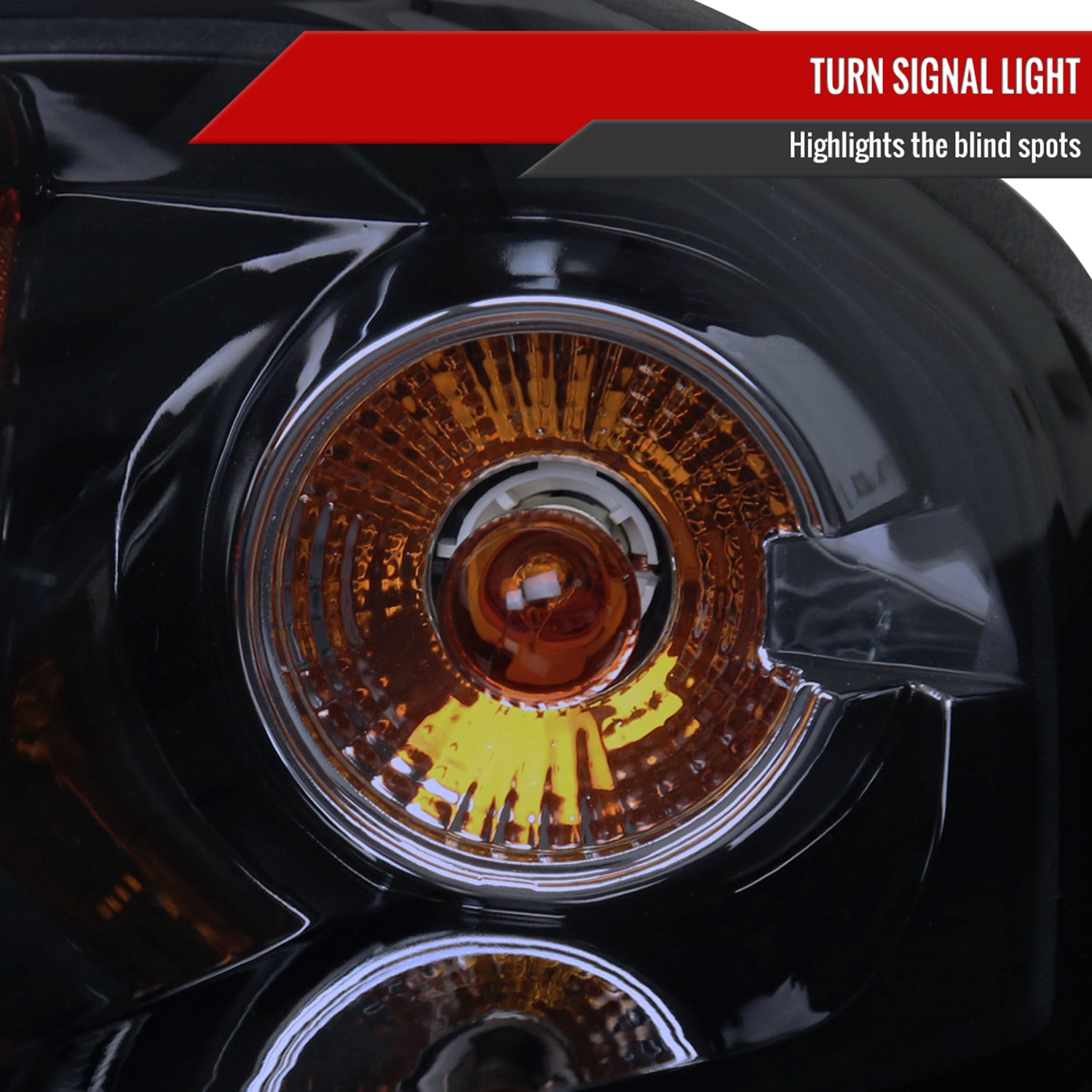 2000-2005 Chevy Impala Dual Halo Projector Headlights Glossy Black/Smoke Lens