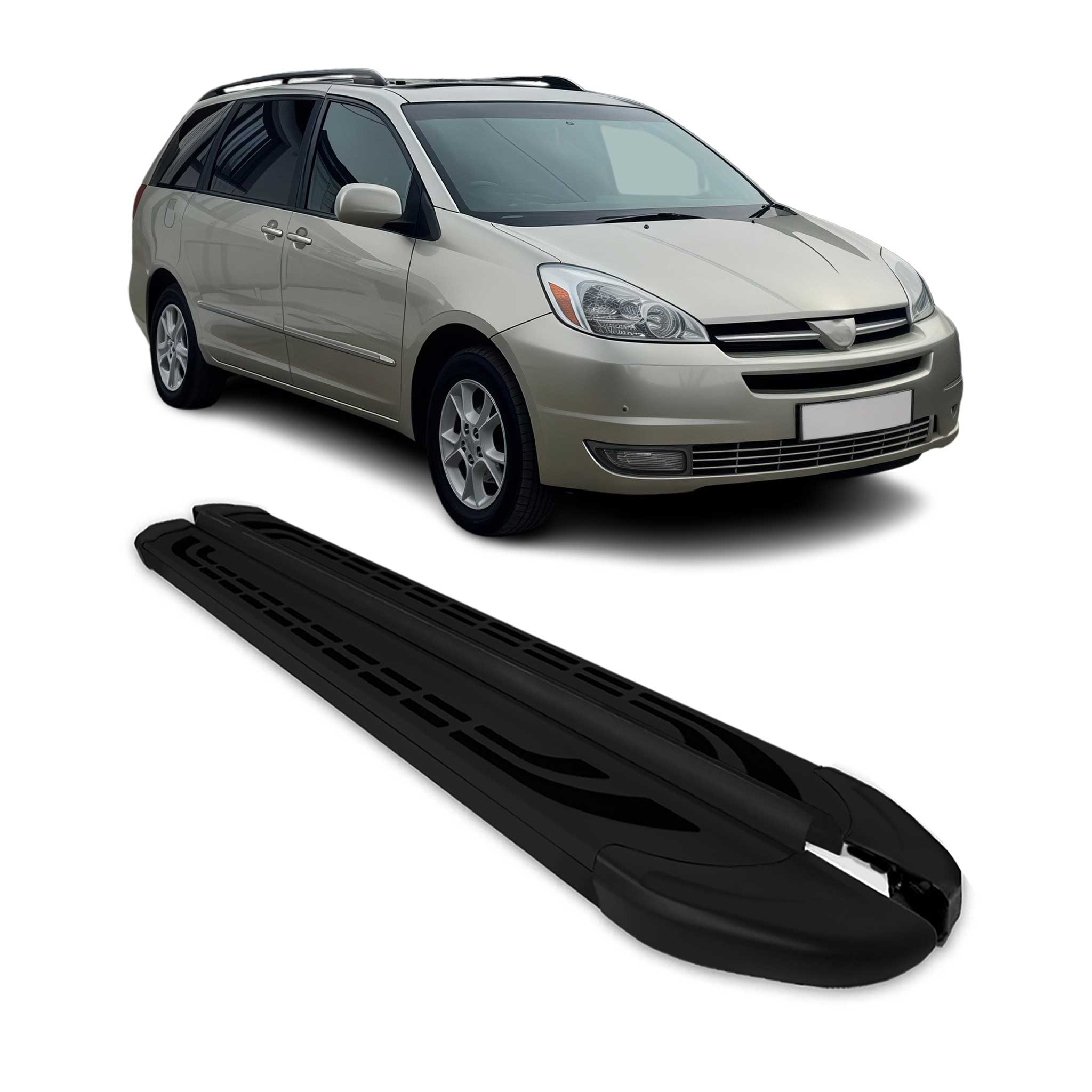 2005-2010 Toyota Sienna Nerf Bar Side Step Running Boards Alu 2x