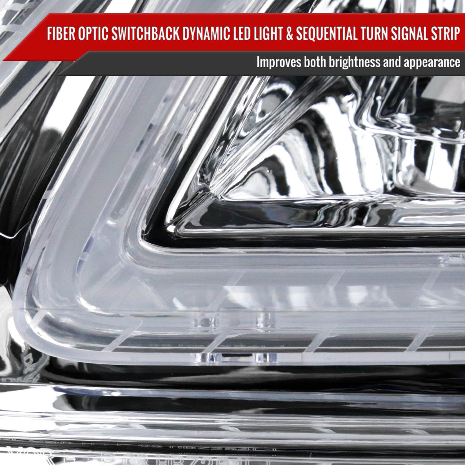 2008-2011 Mercedes Benz W204 C-Class Full LED Projector Headlights Chrome