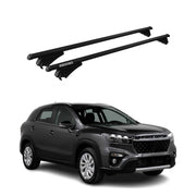 2014-2021 Suzuki SX4 S-Cross Roof Rack Cross Bars Black