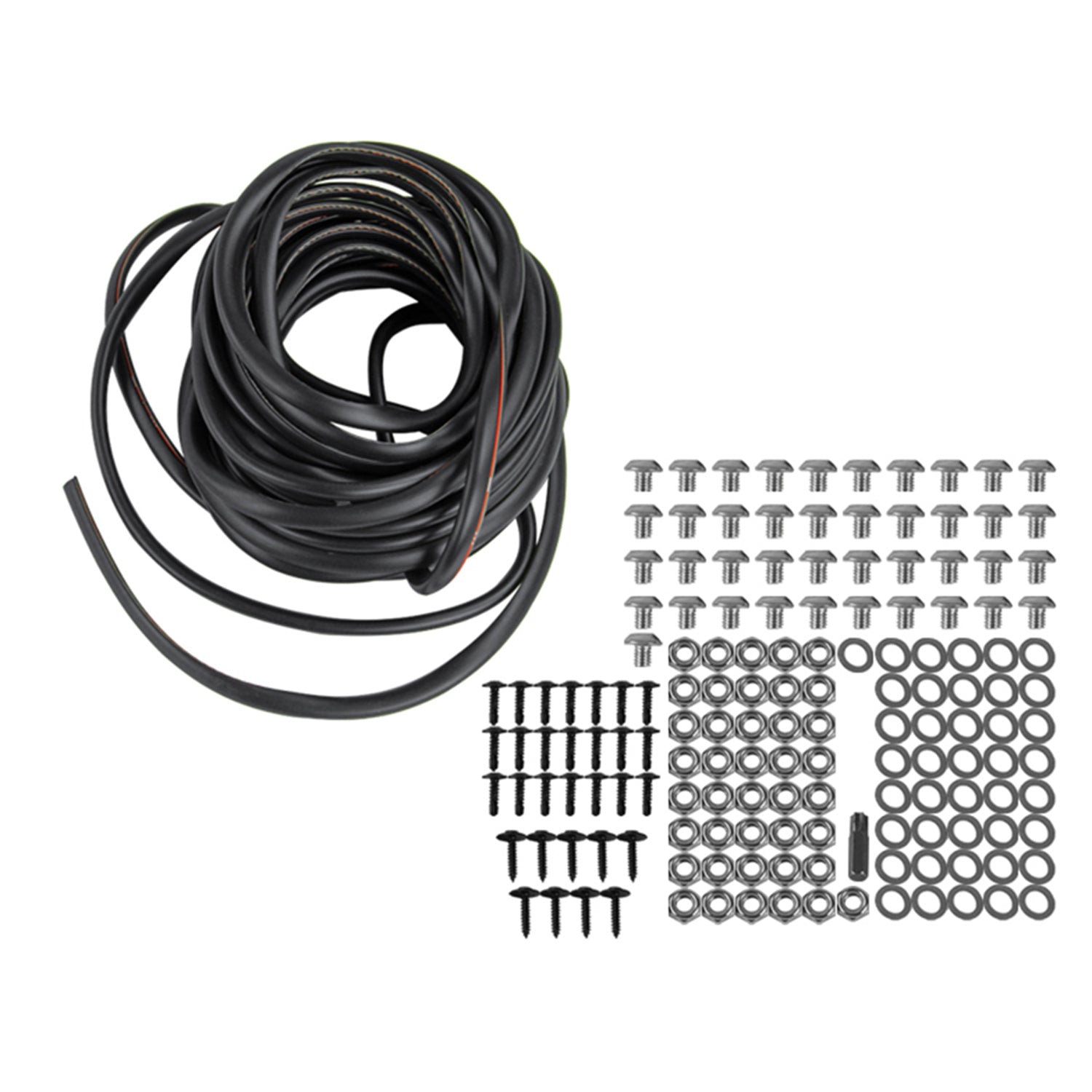 2014-2018 Chevy Silverado 2500HD/3500HD Fleetside Smooth Rivet Fender Flares