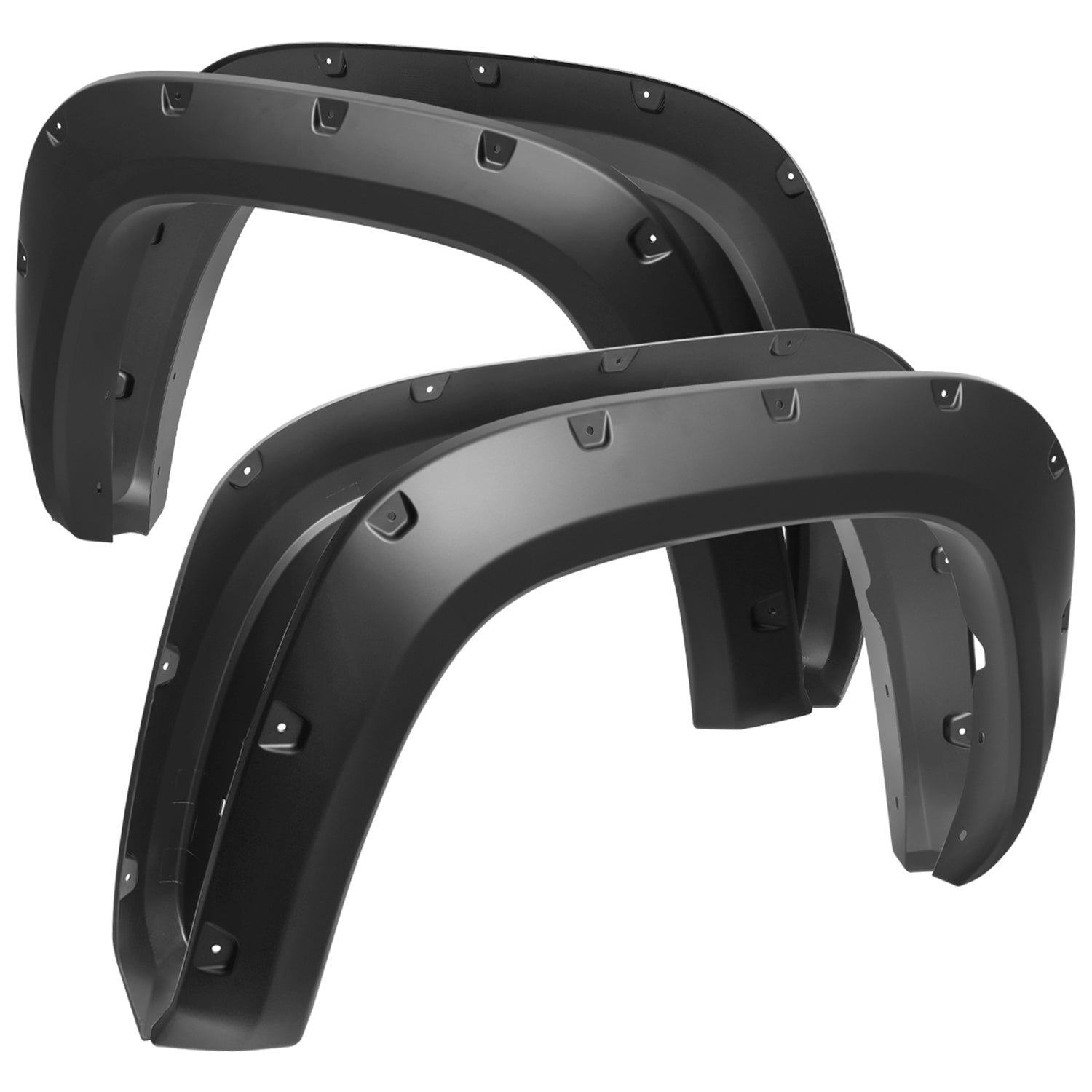2022-2024 Toyota Tundra Matte Black Rivet Style Fender Flares Protector
