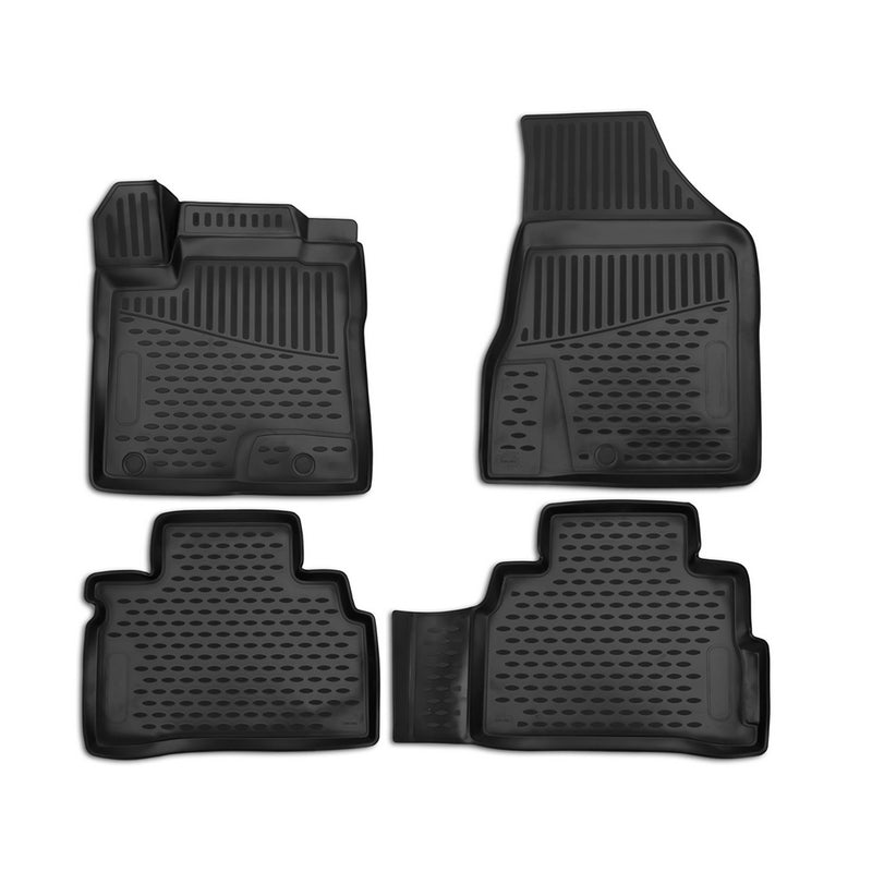 2015-2018 Nissan Murano Floor Mats Liners Full Set All Weather Black