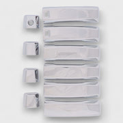 2004-2024 Nissan Titan Door Handle Cover 4DR ABS Plastic Gloss Chrome 10 Pcs