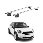 Roof Rack Cross Bars for Mini Cooper Paceman R61 2013-2016 Aluminium Grey 2 Pcs