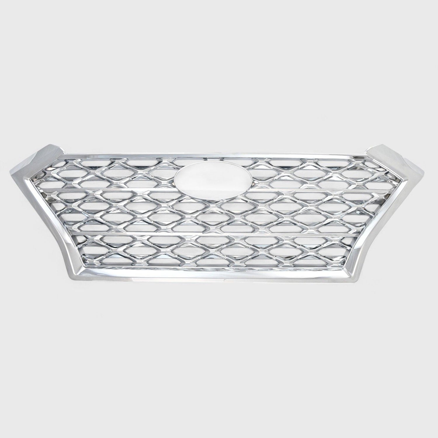 2019-2021 Hyundai Tucson Grille Overlay Chrome 1Pcs ABS Plastic