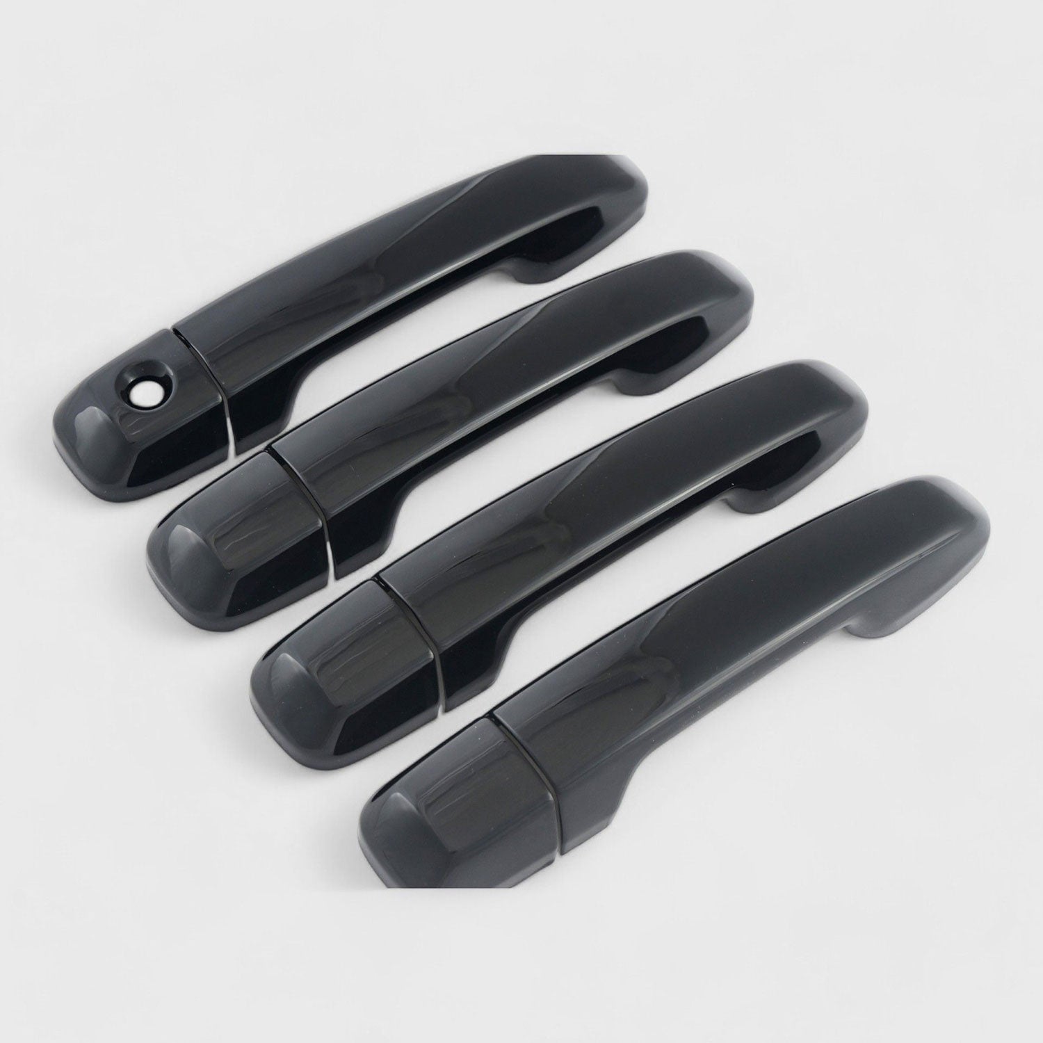 2010-2024 Toyota 4Runner Door Handle Cover Gloss Black 8Pcs ABS Plastic