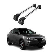 2023-2025 Alfa Romeo Tonale Roof Rack Cross Bars Silver